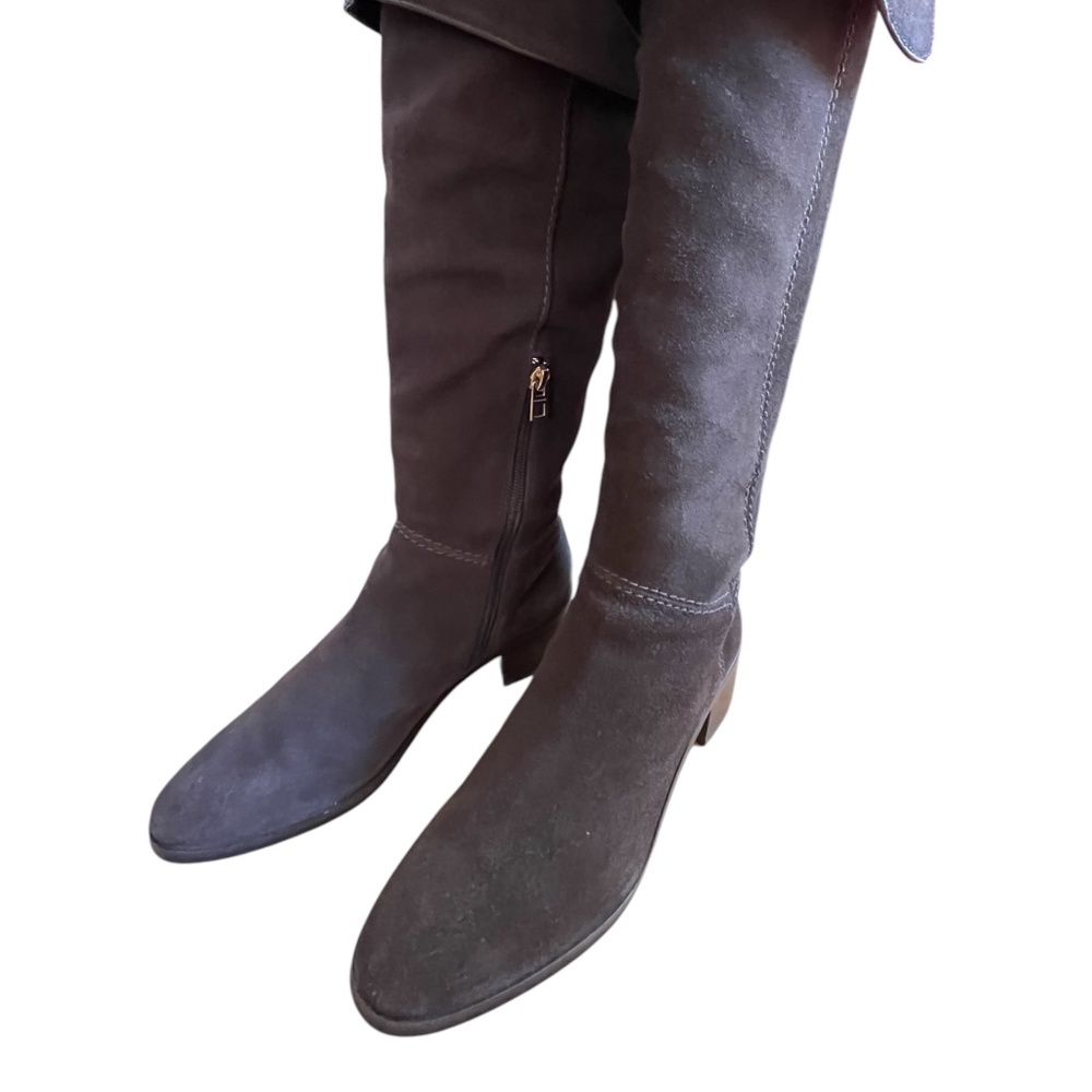 Coach Lucia Over the Knee Boot in Brown 6.5